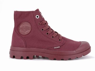 Zapatos Altas Palladium MONO CHROME Hombre Rojas | Costa Rica-39765